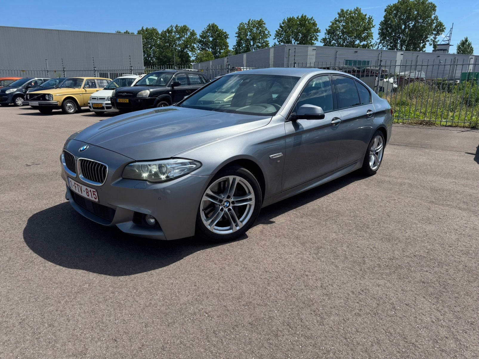 Bmw 5-serie  530D 2015 M-sport, Auto's, Euro 5, Achterwielaandrijving, Zwart, 258 pk