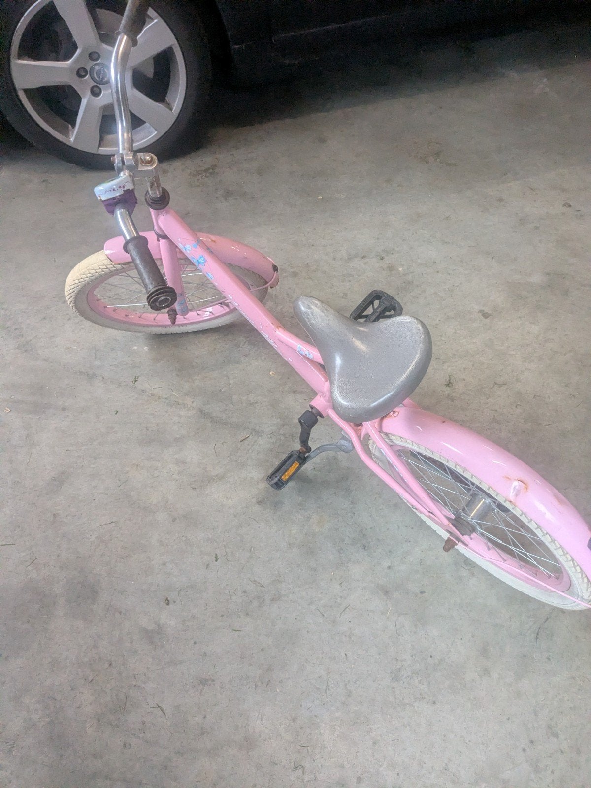 Te koop meisjes kinderfiets., Ophalen, Gebruikt, Gewone step