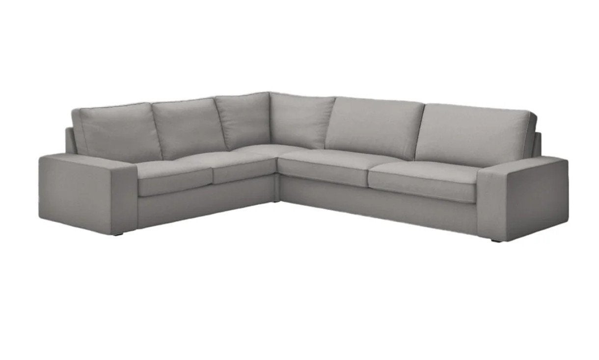IKEA  hoes KIVIK 5-zitsbank Orrsta lichtgrijs - Nieuw., Verzenden, Nieuw