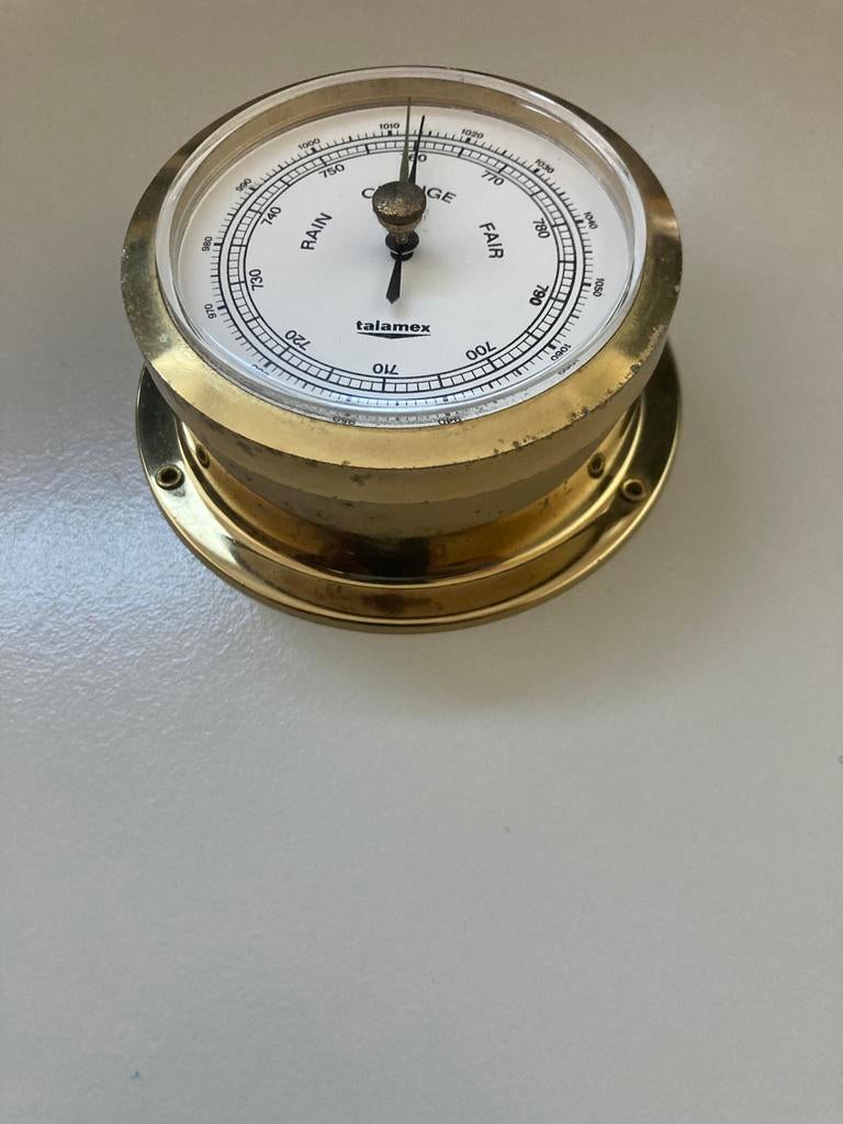 scheepsbarometer Talamex, Ophalen of Verzenden, Zo goed als nieuw, Motor en Techniek
