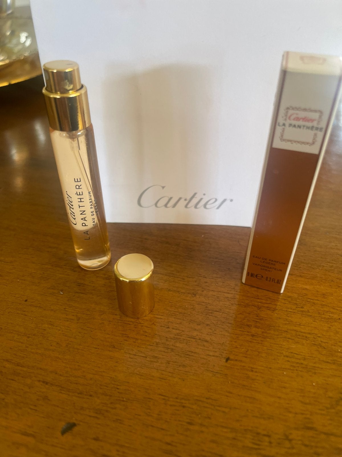 Cartier La Panthère Eau de Parfum Légère - Reisformaat, Ophalen of Verzenden, Nieuw