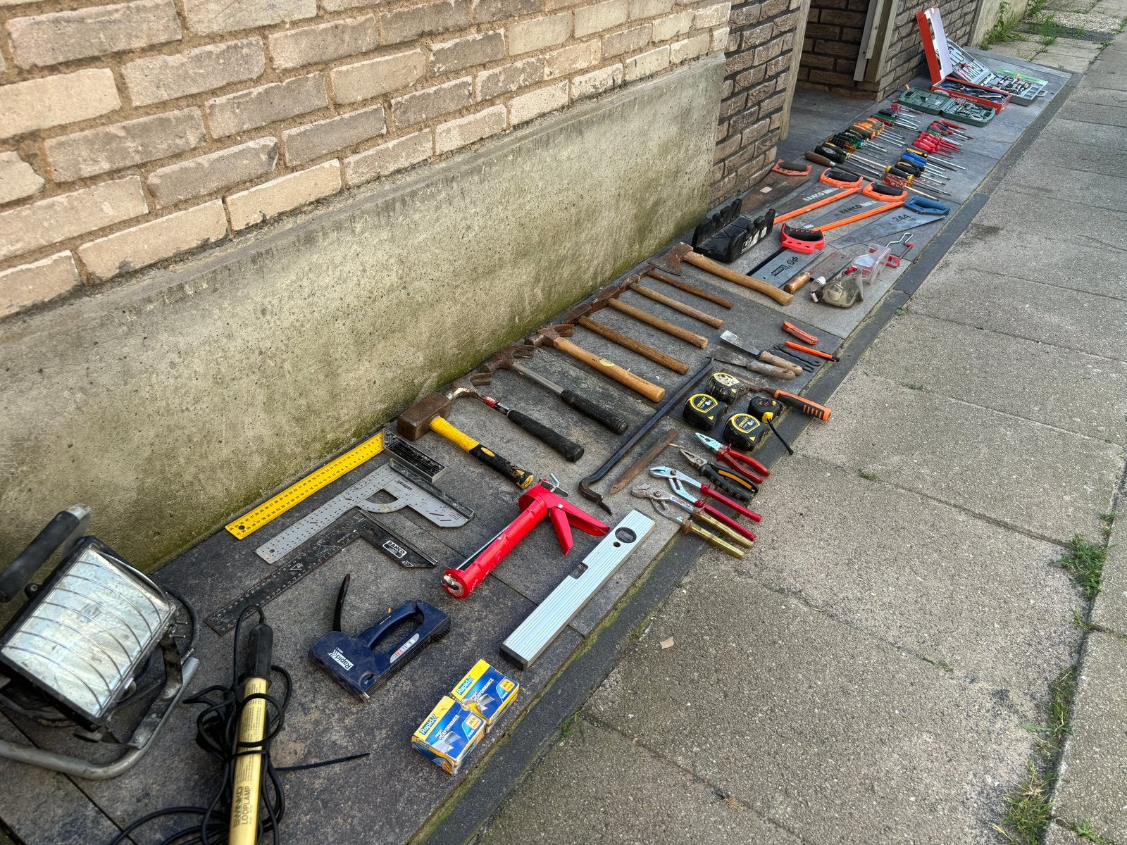 Diverse Handgereedschap verbouwingspakket, Ophalen of Verzenden, Gebruikt