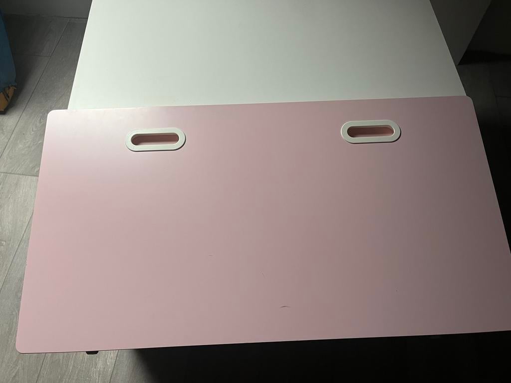 Roze ladekastje / opbergruimte, Huis en Inrichting, Kasten | Ladekasten, Ophalen, Kunststof, Gebruikt, 1 of 2 laden