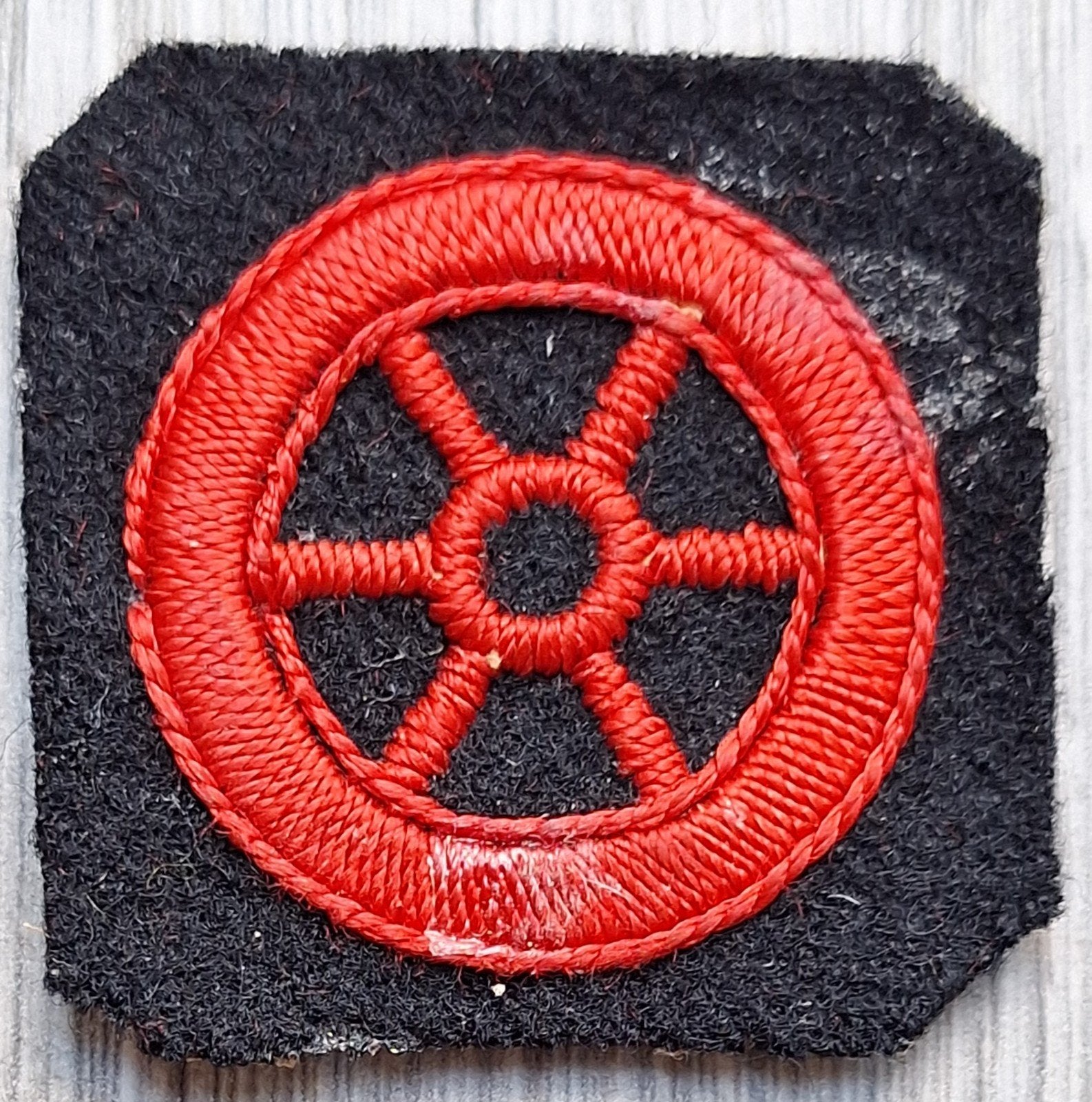Armdistinctief Motor WA, Ophalen of Verzenden, Overige soorten, Nederland, Embleem of Badge