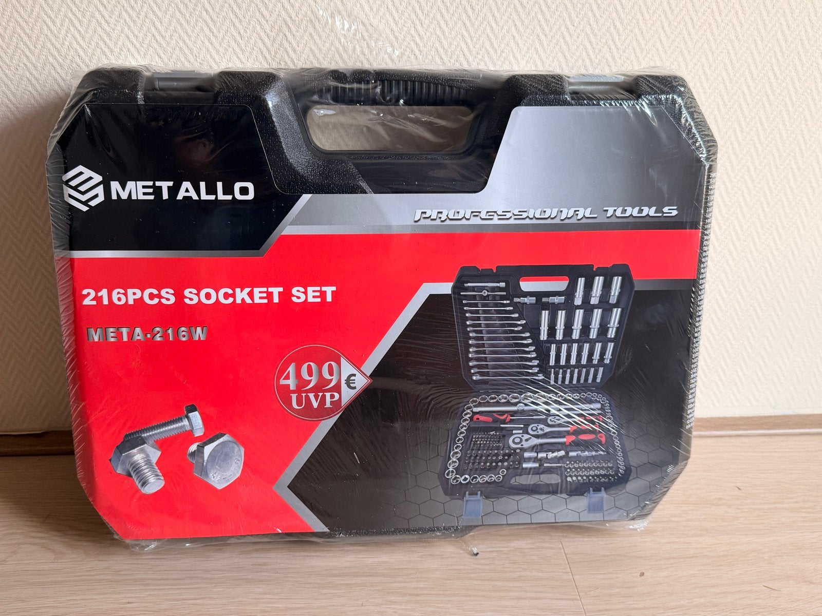 Metallo 106-delige doppenset - Nieuw in verpakking, Ophalen, -, -, Nieuw