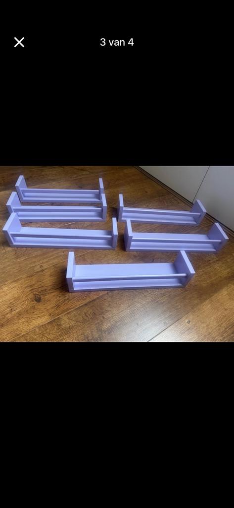 Boekenplankjes 6x, Ophalen, Zo goed als nieuw