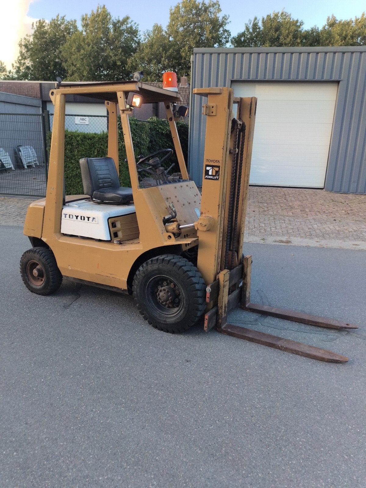 Heftruck Diesel toyota  2.5 ton gratis bezorging, Ophalen of Verzenden, Diesel, Heftruck