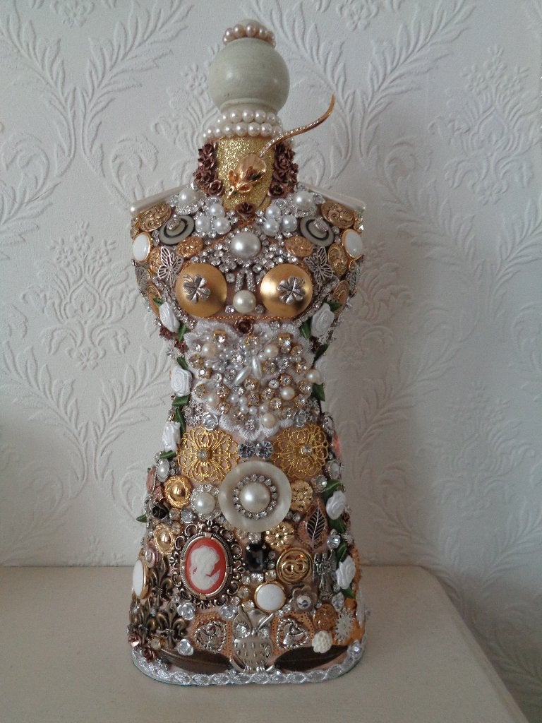Brocante Mini Torso Vrouw Nr BBV 101, Antiek en Kunst, Ophalen