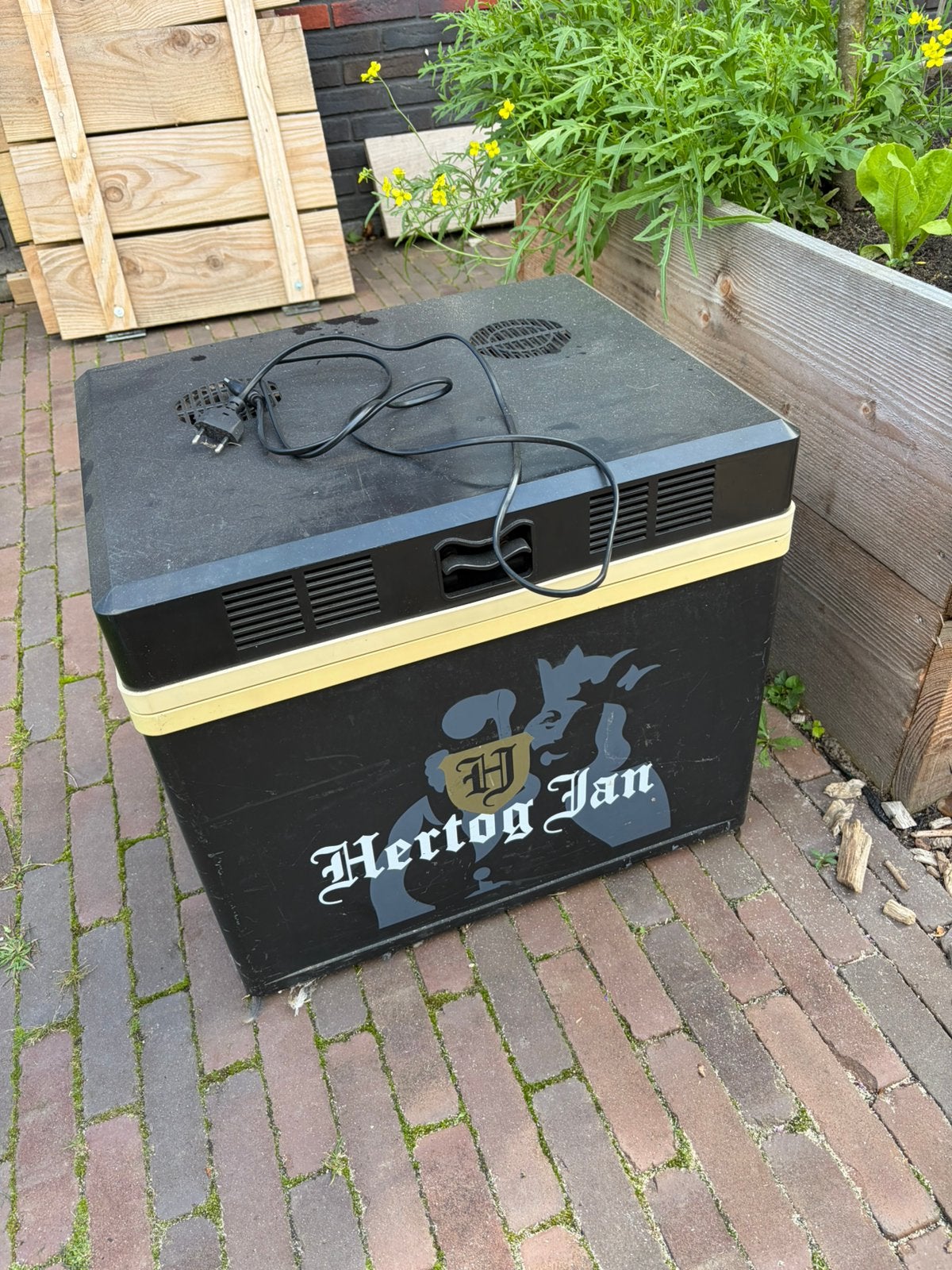 Koelbox hertog Jan, gratis ophalen, Caravans en Kamperen, Koelboxen, Ophalen, Zo goed als nieuw, Elektrisch