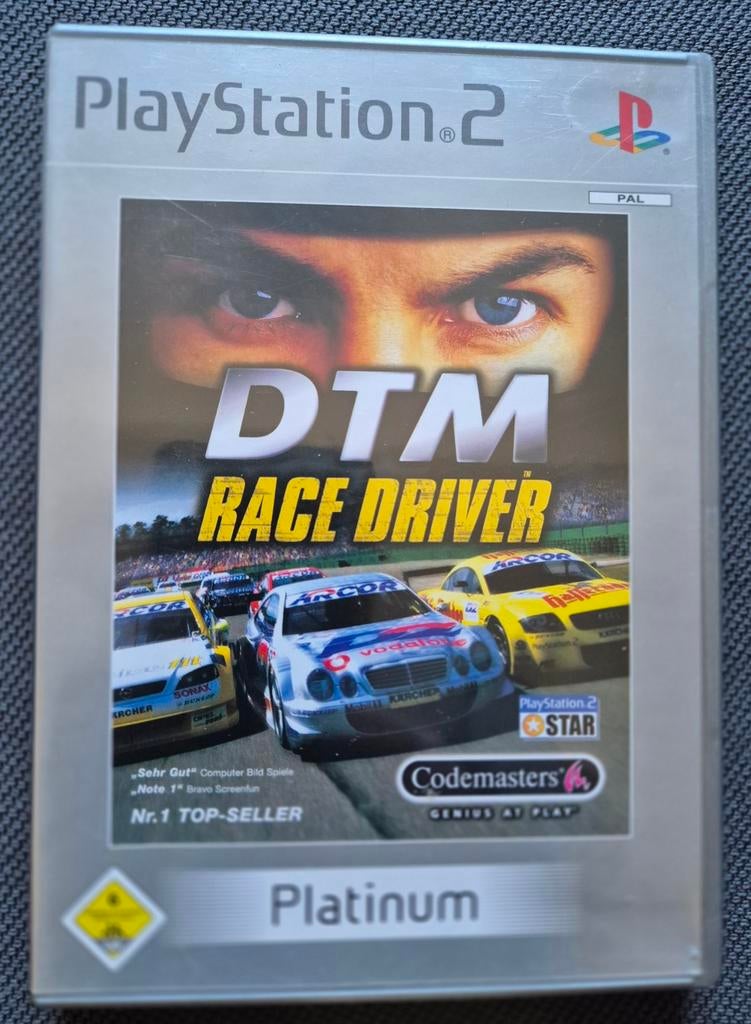 DTM Race Driver Platinum Edition PS2, 1 speler, Ophalen of Verzenden, Racen en Vliegen, Vanaf 3 jaar
