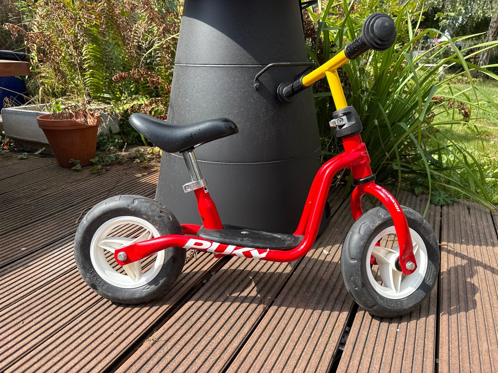 Puky loopfiets rood - Ideaal voor de kleintjes!, Ophalen, Gebruikt, Loopfiets