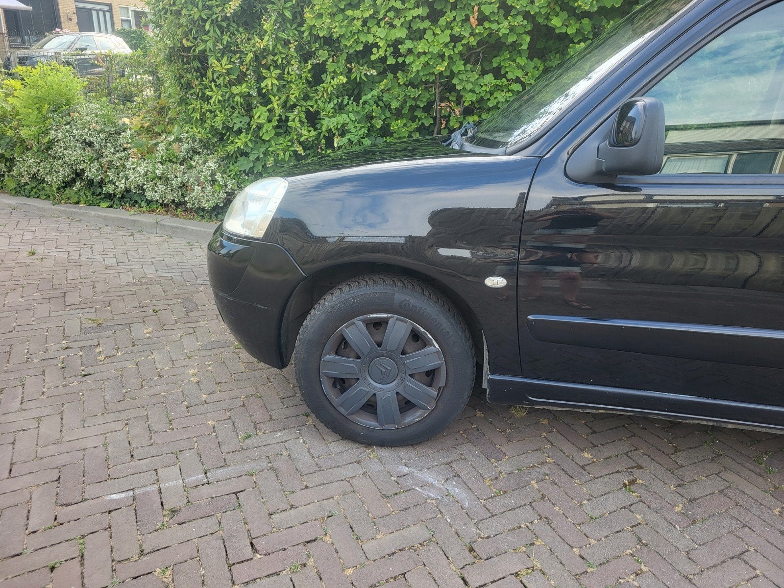 Citroën Berlingo 1.6 I 16V 2007 Zwart, Auto's, Citroën, Zwart, Berlingo, Handgeschakeld, Geïmporteerd