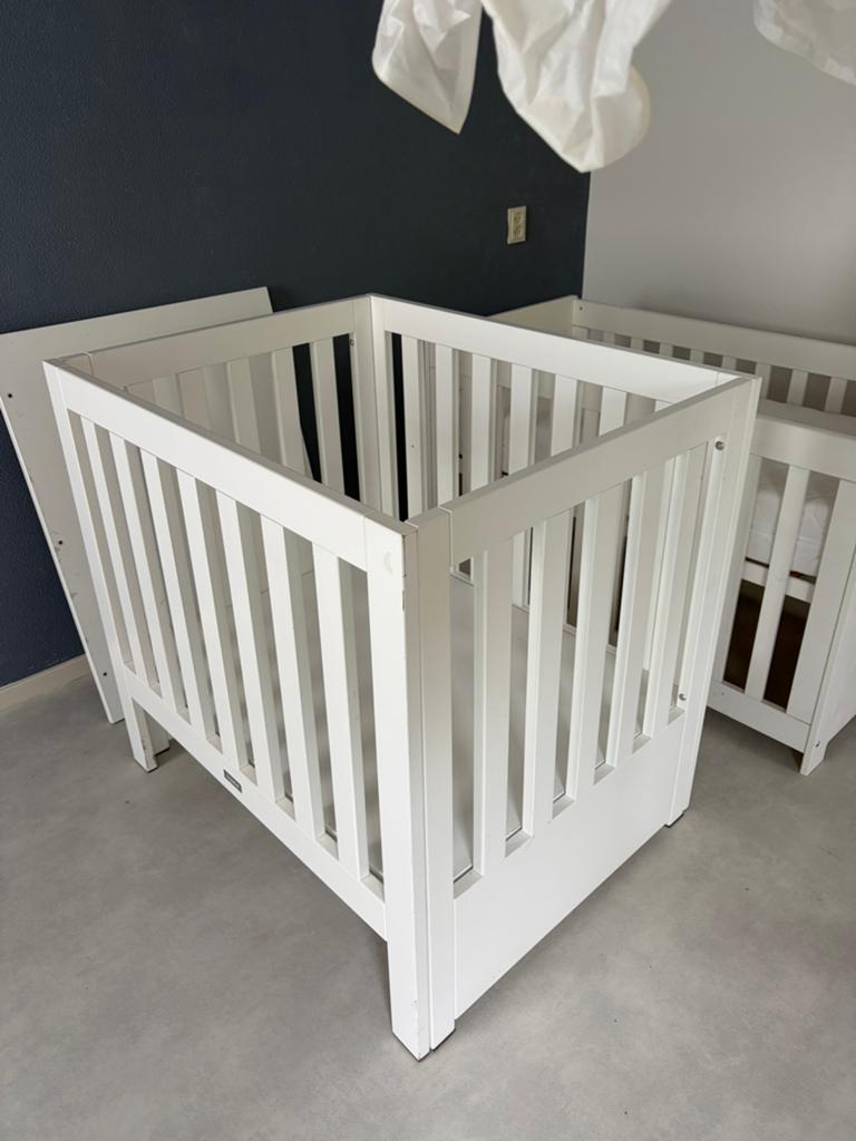 Bopita baby box - Wit houten box, Ophalen, Zo goed als nieuw, Overige typen