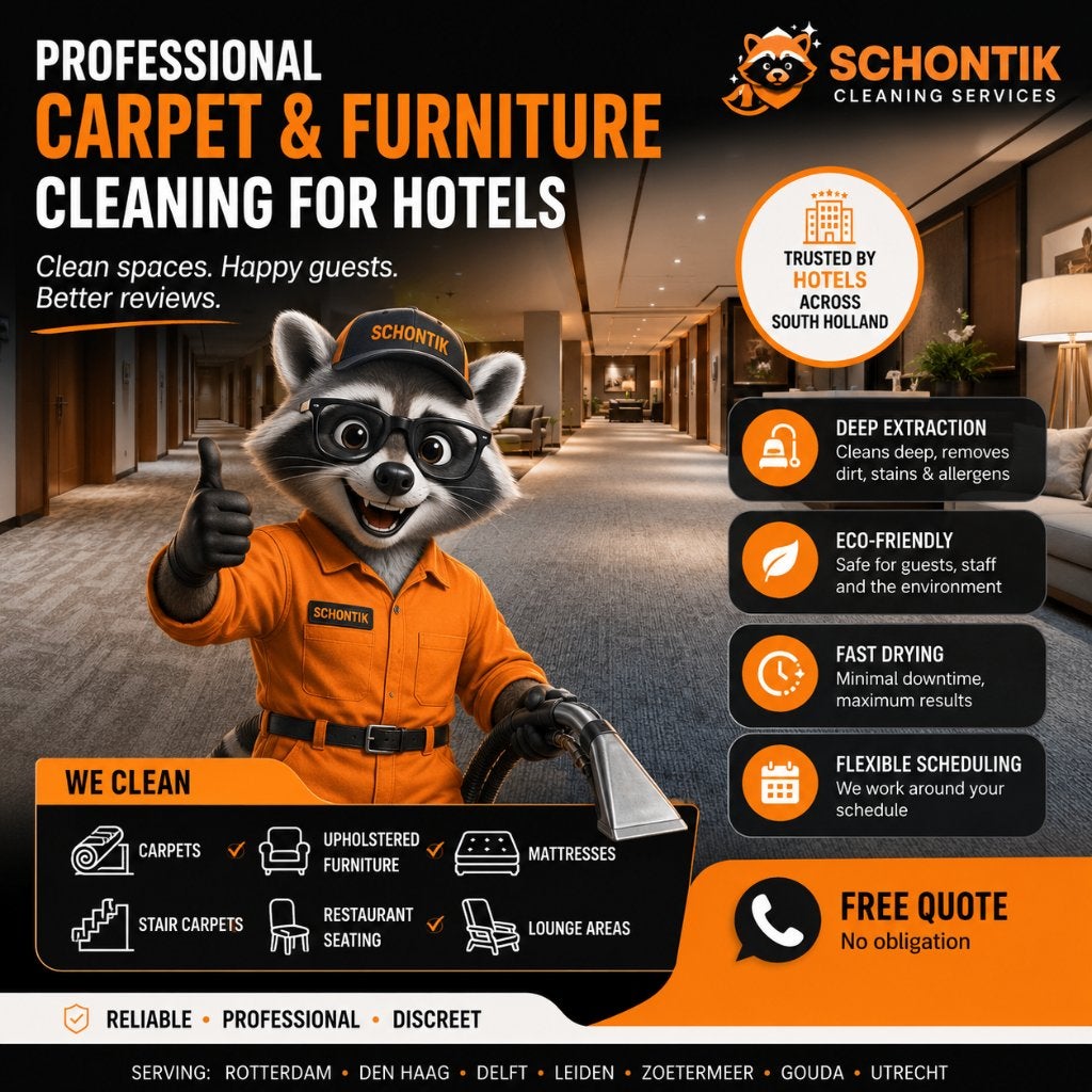 Hotel Carpet & Furniture Cleaning, Diensten en Vakmensen, Schoonmakers en Glazenwassers, Schoonmaken bedrijfsruimte