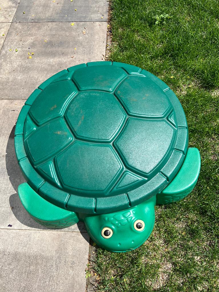 Zandbak schildpad, Ophalen, Gebruikt