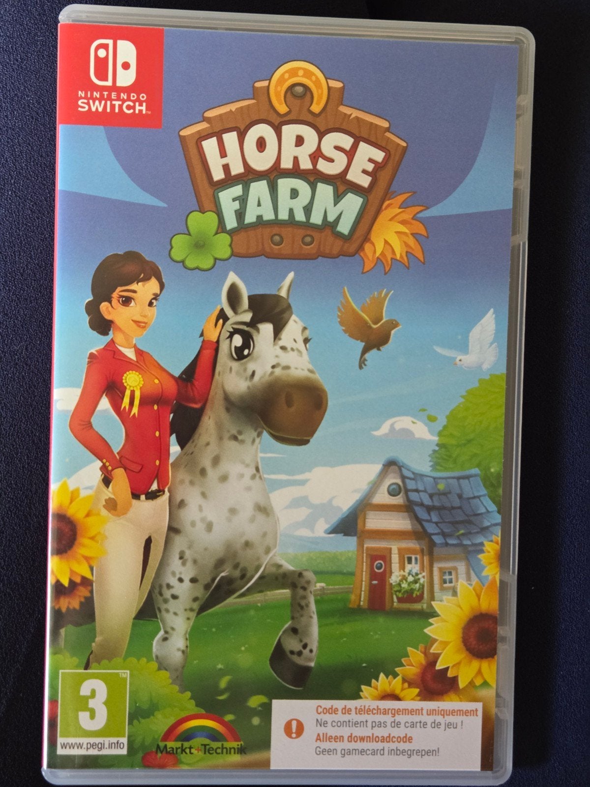 Nintendo Switch Horse Farm - Alleen downloadcode, Met games, Ophalen of Verzenden, Zo goed als nieuw, Zonder controller
