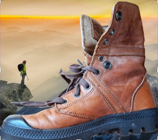 PALLADIUM 🍂  pallabrouse baggy leren laarsjes mt 37, Bruin, Verzenden, Lage of Enkellaarzen, Palladium
