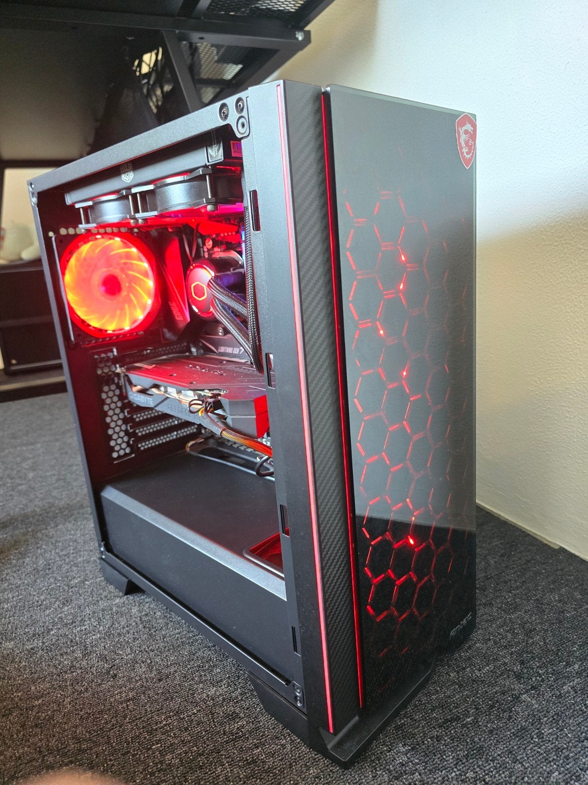 Gaming PC: AMD Ryzen 7 3700X, RTX 2060 SUPER, 32GB RAM, Computers en Software, Desktop Pc's, Ophalen, MSI, 32 GB, AMD Ryzen 7 3700X