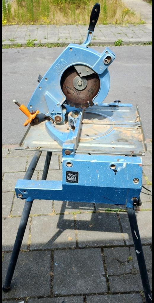 Elu tsg omkeer zaagmachine - kantelzaag, Doe-het-zelf en Verbouw, Ophalen, Gebruikt, Elu (de Walt), 70 mm of meer