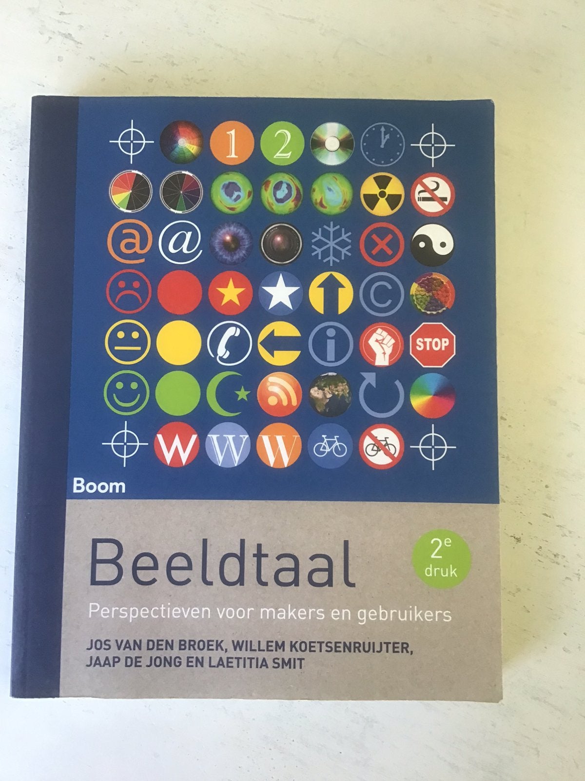 Beeldtaal van den Broek, Koetsenruijter, De Jong en Smit, Boeken, Studieboeken en Cursussen, Ophalen, Beta, Nieuw, HBO