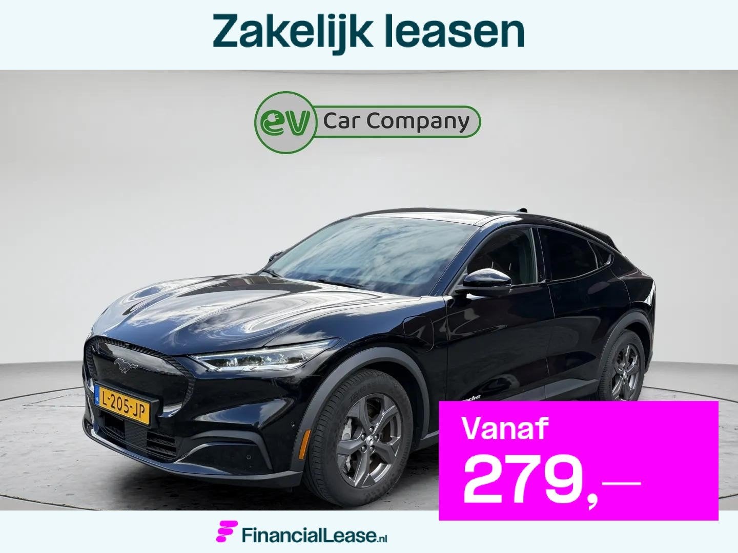 Ford Mustang Mach-E RWD 75 kWh | SOH 93% | 360 Camera | CarP, Automaat, Dealer onderhouden, Achterwielaandrijving, Gebruikt