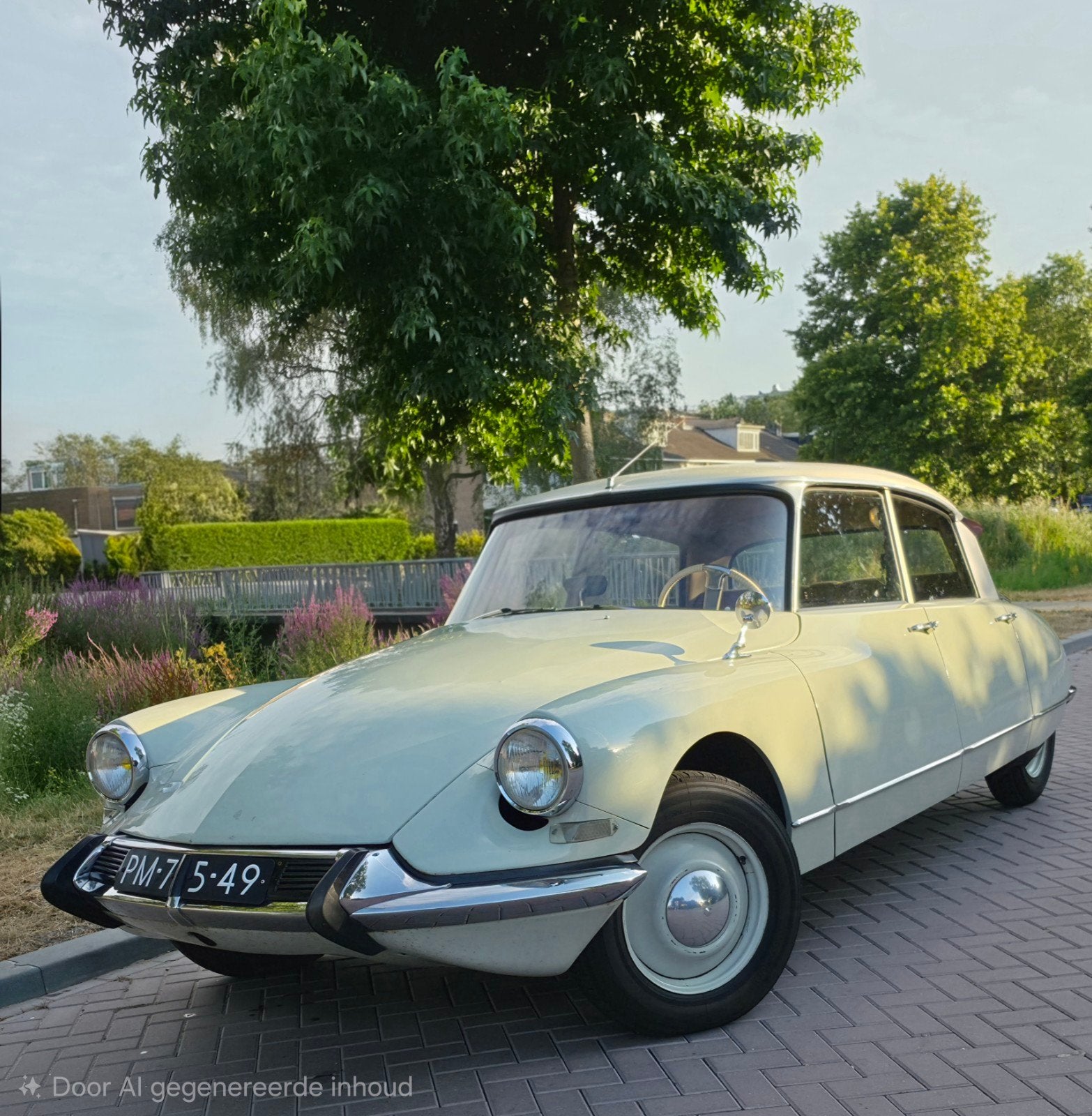 Citroën DS > ID 19 ('63) – Uitzonderlijk originele staat!, Wit, 1900 cc, Particulier, Sedan