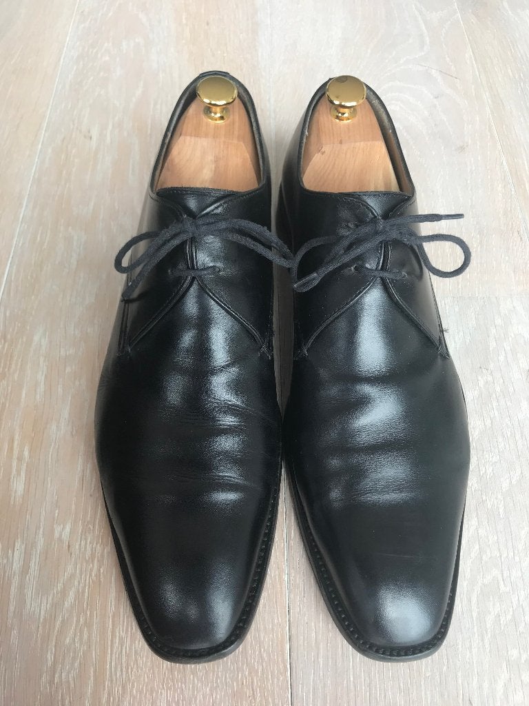 SOCI3TY Enzo Calf Zwart nette schoenen heren Maat: 43 (9,5), Kleding | Heren, Zwart, Ophalen of Verzenden, Zo goed als nieuw, Veterschoenen