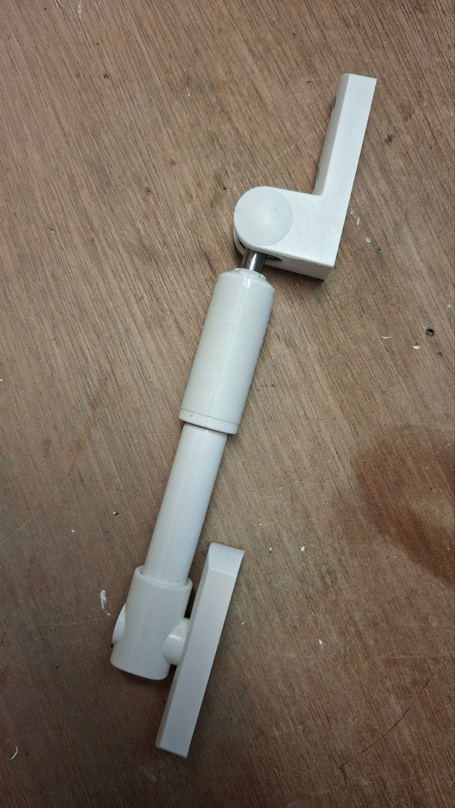 AXA Telescopisch uitzetijzer 20 cm wit, Doe-het-zelf en Verbouw, Ophalen of Verzenden, Nieuw, Overige typen