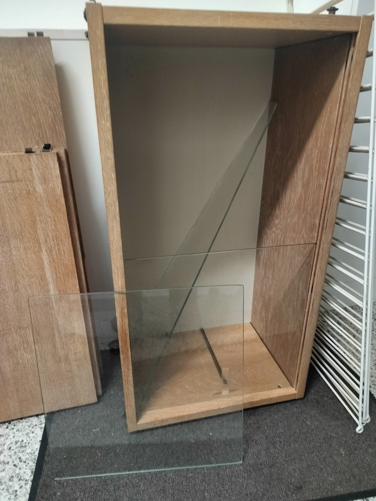 Wandkast String, Zweeds design, Ophalen, Zweeds design, Overige houtsoorten, 50 tot 100 cm