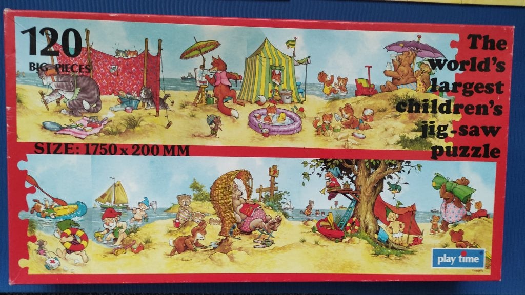 Play Time - Zomer - Superleuke puzzel! Grote stukken!, Ophalen of Verzenden, Minder dan 500 stukjes, Zo goed als nieuw, Legpuzzel