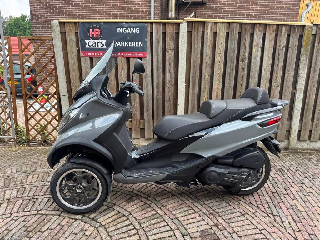 Piaggio Scooter 500 LT MP3 Sport ABS 2017 Nardo Grey, Motoren, Motoren | Piaggio, Bedrijf, Scooter, 12 t/m 35 kW, ABS, Traction Control