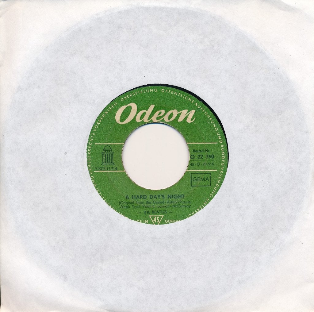 026 Beatles - A hard day's night (1964), Ophalen of Verzenden, Gebruikt, 7 inch, Pop