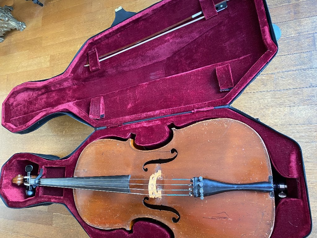 Cello 4/4, Muziek en Instrumenten, Ophalen, Gebruikt, 4/4-cello, Met koffer
