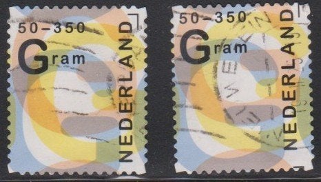 NVPHnr 4188,  2 typen gest, Ophalen of Verzenden, Na 1940, Gestempeld