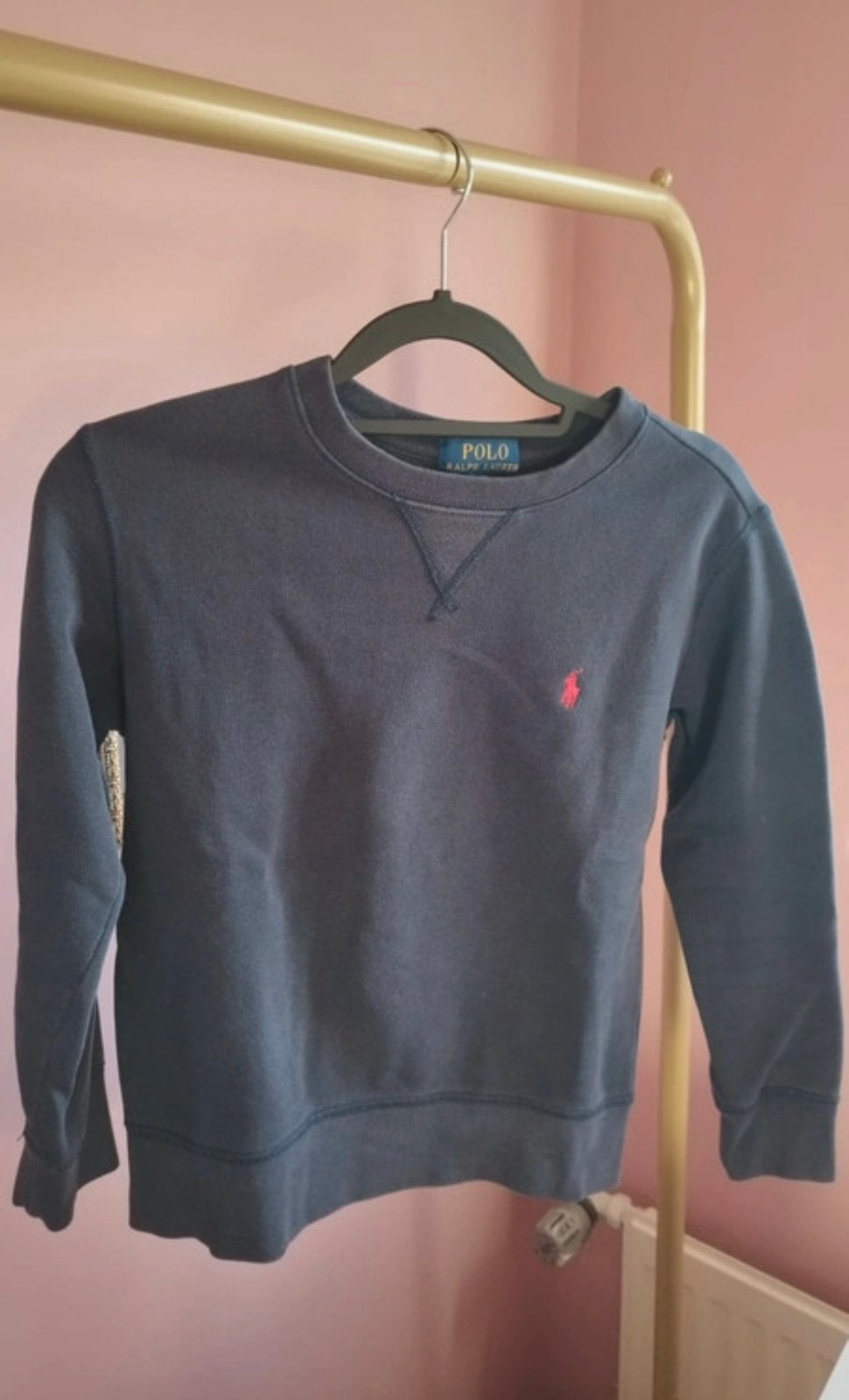 Ralph lauren trui donkerblauw, Kleding | Dames, Truien en Vesten, Ophalen of Verzenden, Zo goed als nieuw, Blauw