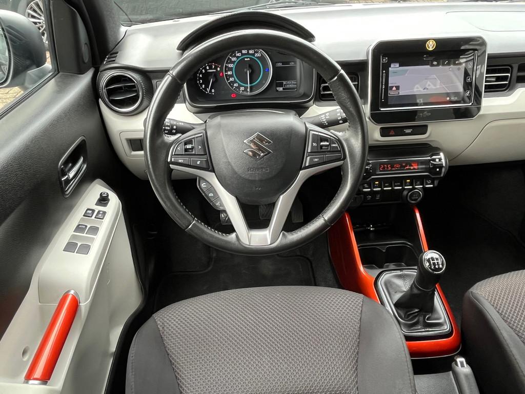Suzuki Ignis 1.2 90PK Navi,Clima,Cruise,Isofix,Carplay,Bluet, Auto's, Suzuki, Voorwielaandrijving, Stof, Gebruikt, 4 cilinders