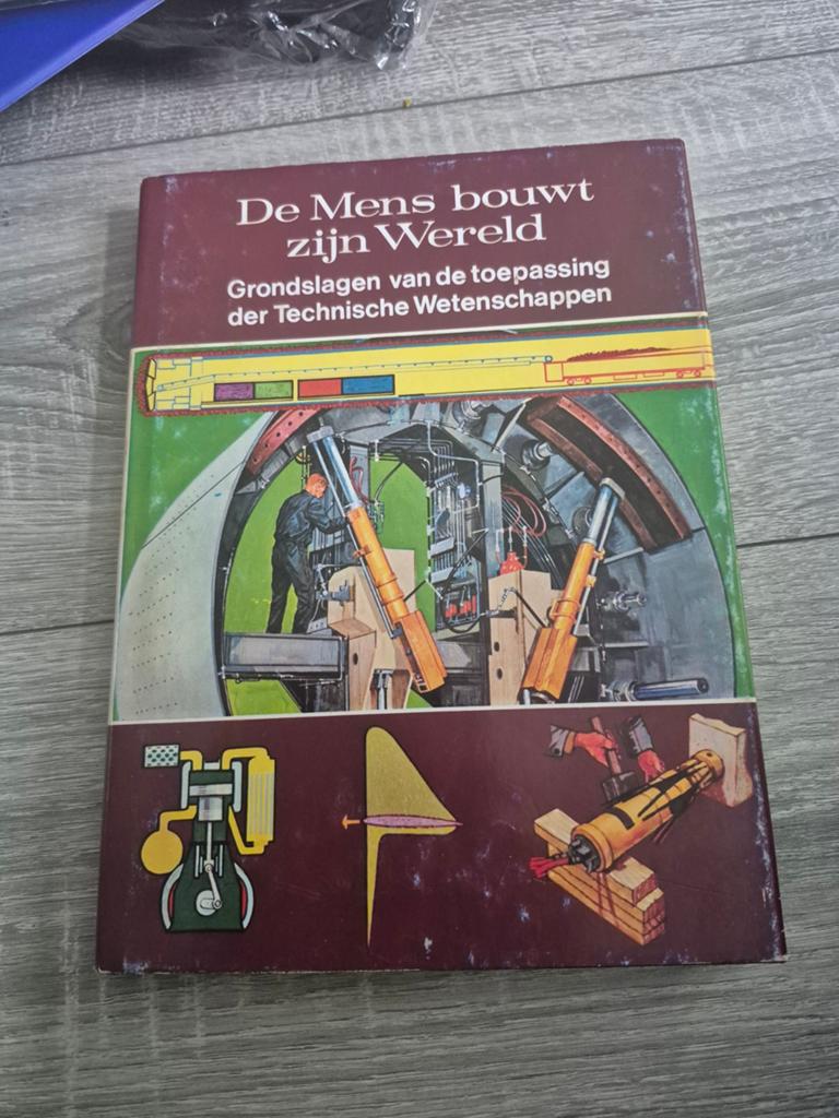 De Mens bouwt zijn Wereld - Technische Wetenschap, Boeken, Techniek, Ophalen of Verzenden, Gelezen, Overige onderwerpen, Leslie Basford, Philip Kogan e.a.