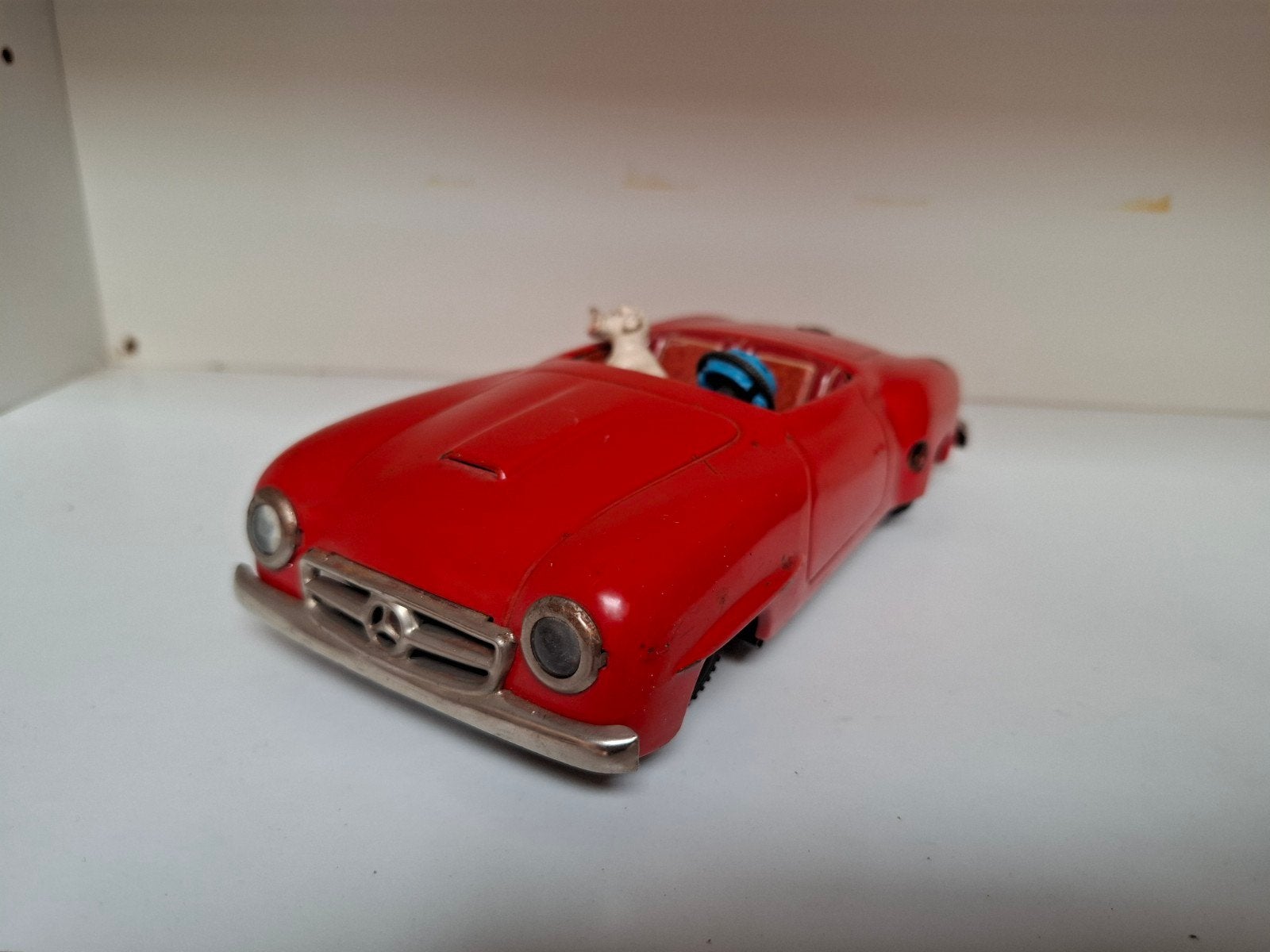 Vintage Blikken Speelgoed Mercedes - Made in Western Germany, Ophalen of Verzenden