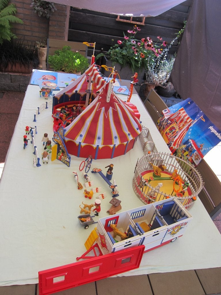 Playmobil 4230 Circus + heel veel extra`s, Ophalen of Verzenden, Zo goed als nieuw, Overige series, Overige typen