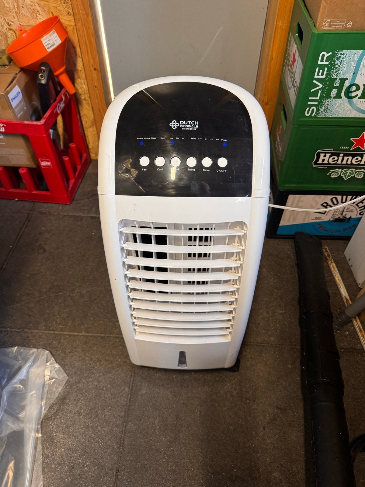 Ventilator met nevel functie - Dutch Originals, Witgoed en Apparatuur, Ventilatoren, Zo goed als nieuw, Torenventilator, Ophalen