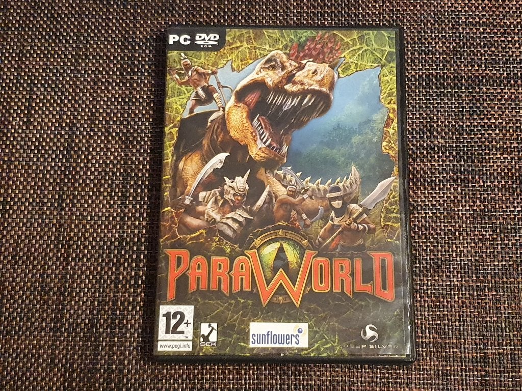 PC CD-ROM - ParaWorld - spel Game Win XP 2000 krasvrij Dino, 1 speler, Ophalen of Verzenden, Zo goed als nieuw, Vanaf 3 jaar