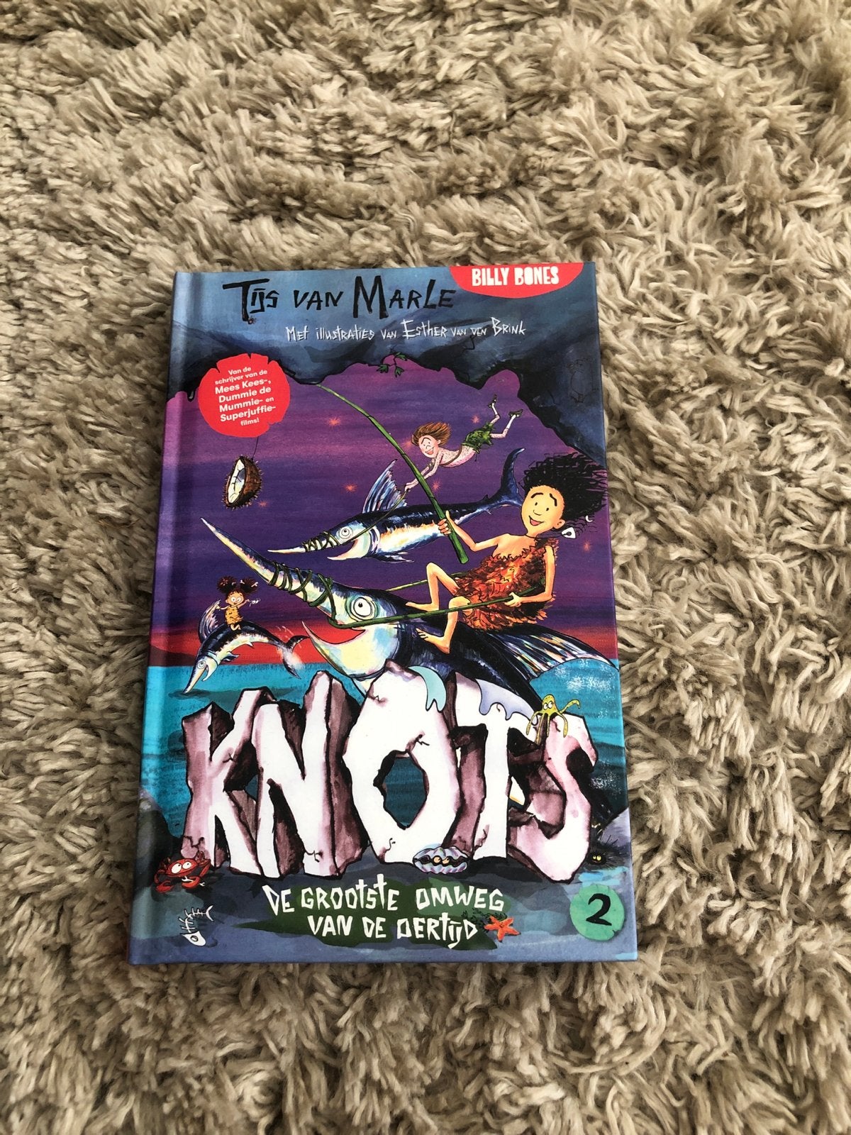 KNOTS: De grootste omweg van de oertijd - Billy Bones, Boeken, Kinderboeken | Jeugd | 10 tot 12 jaar, Ophalen of Verzenden, Zo goed als nieuw