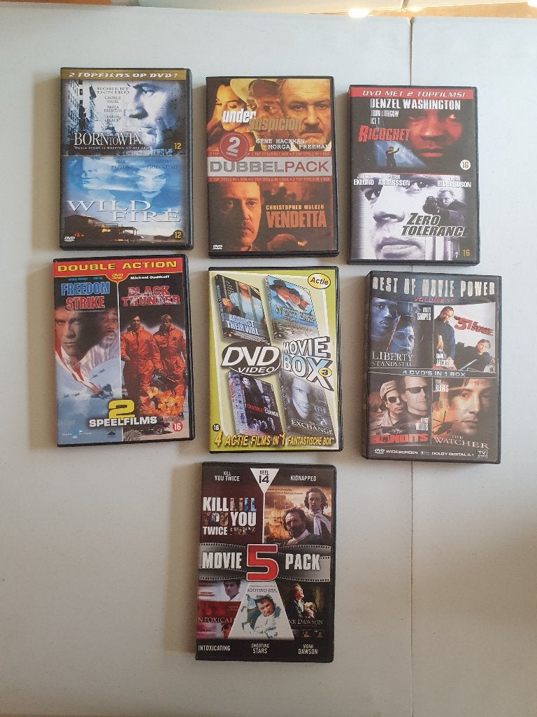DVD Boxen, Alle leeftijden, Ophalen of Verzenden, Gebruikt, Actie
