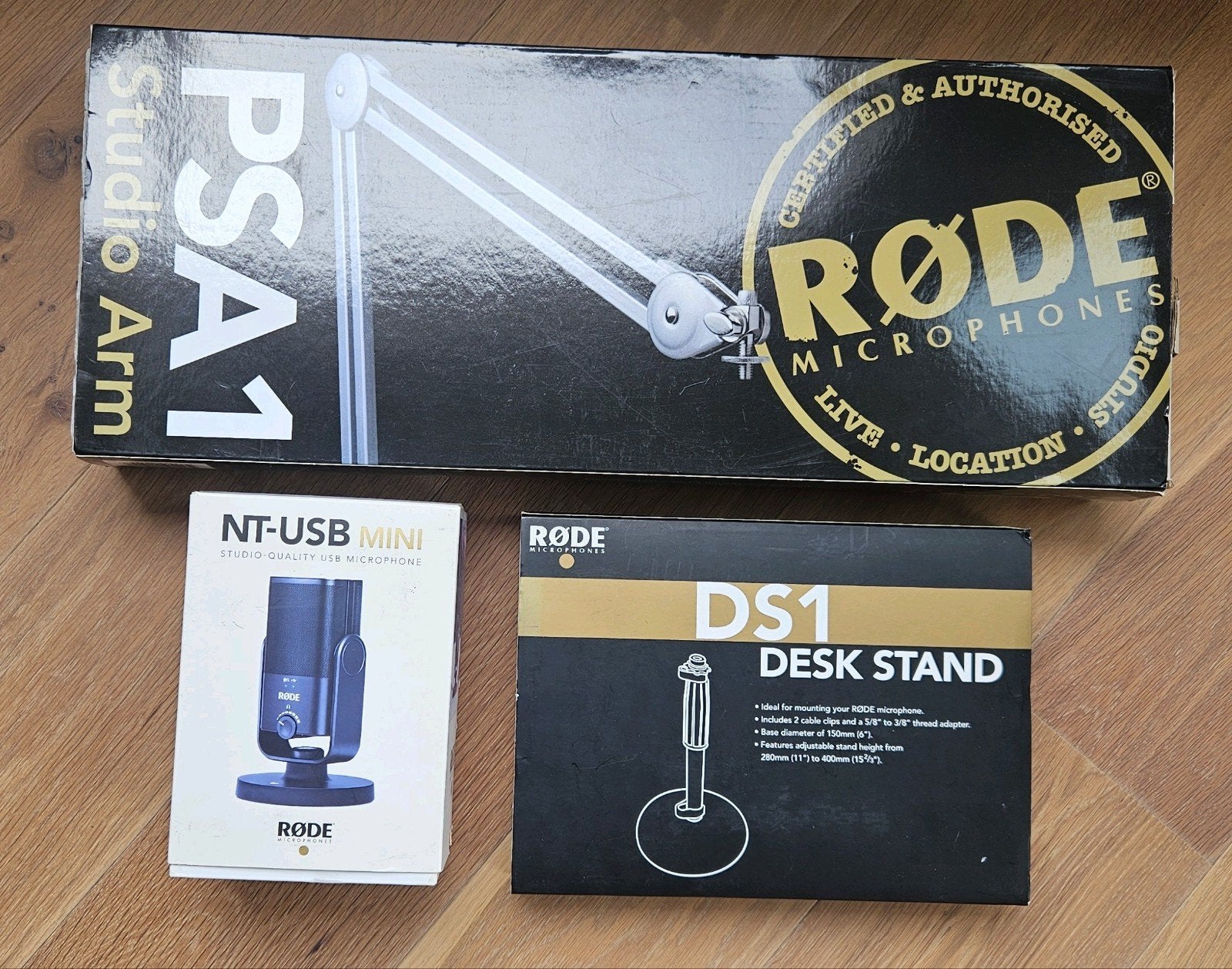 Rode NT-USB Mini complete set voor Voice Acting, Muziek en Instrumenten, Microfoons, Ophalen of Verzenden, Zo goed als nieuw, Studiomicrofoon
