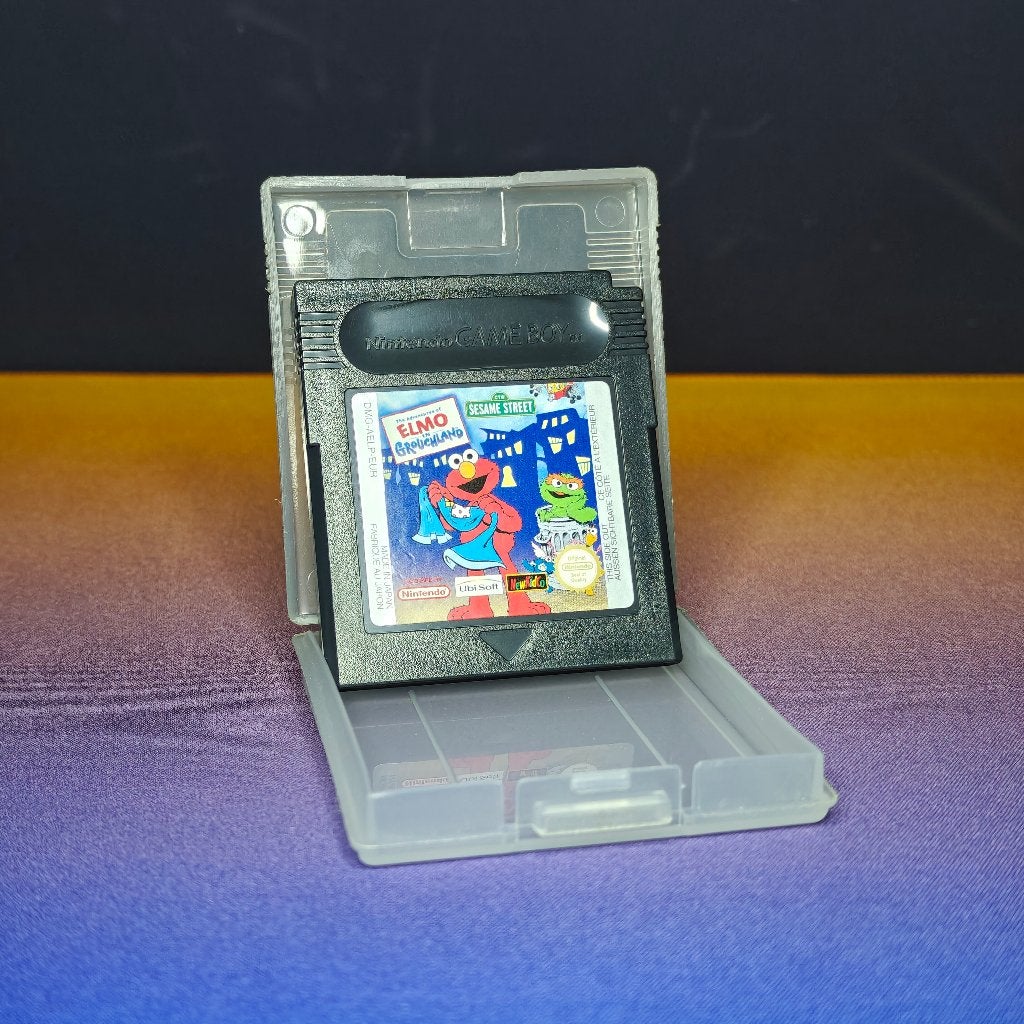The Adventures of Elmo in Grouchland - Game Boy Color, Spelcomputers en Games, Memor Media, Puzzel en Educatief, Games@memormedia.nl