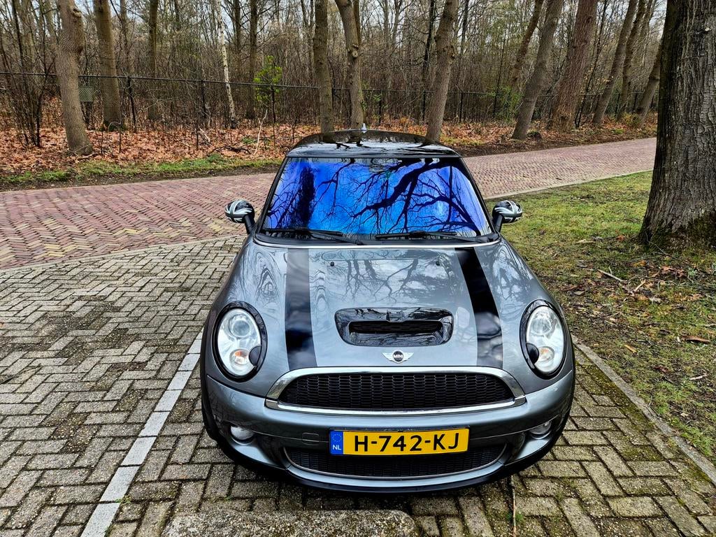 Mini Cooper S/R56/Onderhouden/Airco/Stoelverwarming/Leder, Auto's, Mini, Voorwielaandrijving, Zwart, 4 cilinders, 4 stoelen
