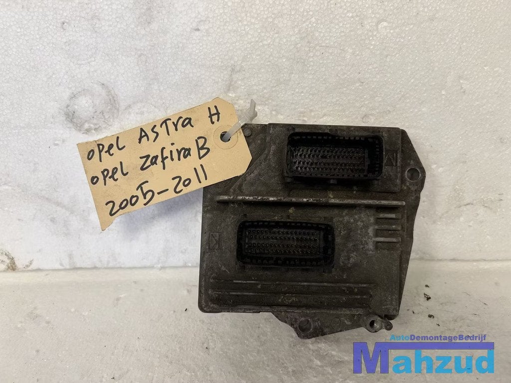 OPEL ASTRA H ZAFIRA B 1.6 16V ECU motormanagement Z16XEP, Gebruikt, Opel Automobile GmbH, Ophalen of Verzenden, Kontakt@opel-infoservice.de