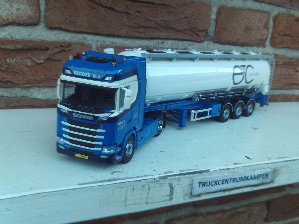 Cavallino  Scania  van  Redder  Transport., Hobby en Vrije tijd, Modelauto's | 1:50, Ophalen of Verzenden, Nieuw, Bus of Vrachtwagen