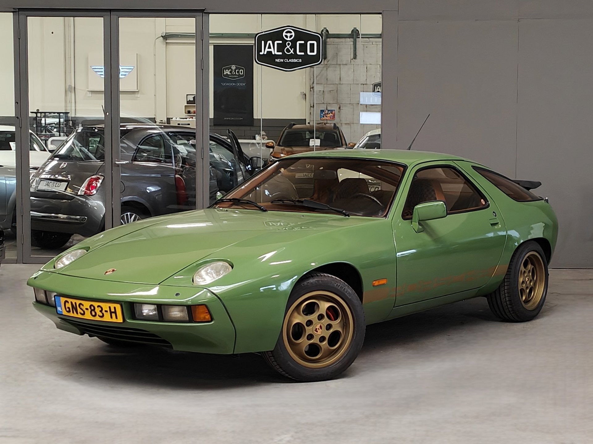 Porsche 928 4.5 V8 Coupé, Auto's, Gebruikt, Lederen bekleding, 4 stoelen, 4420 cc