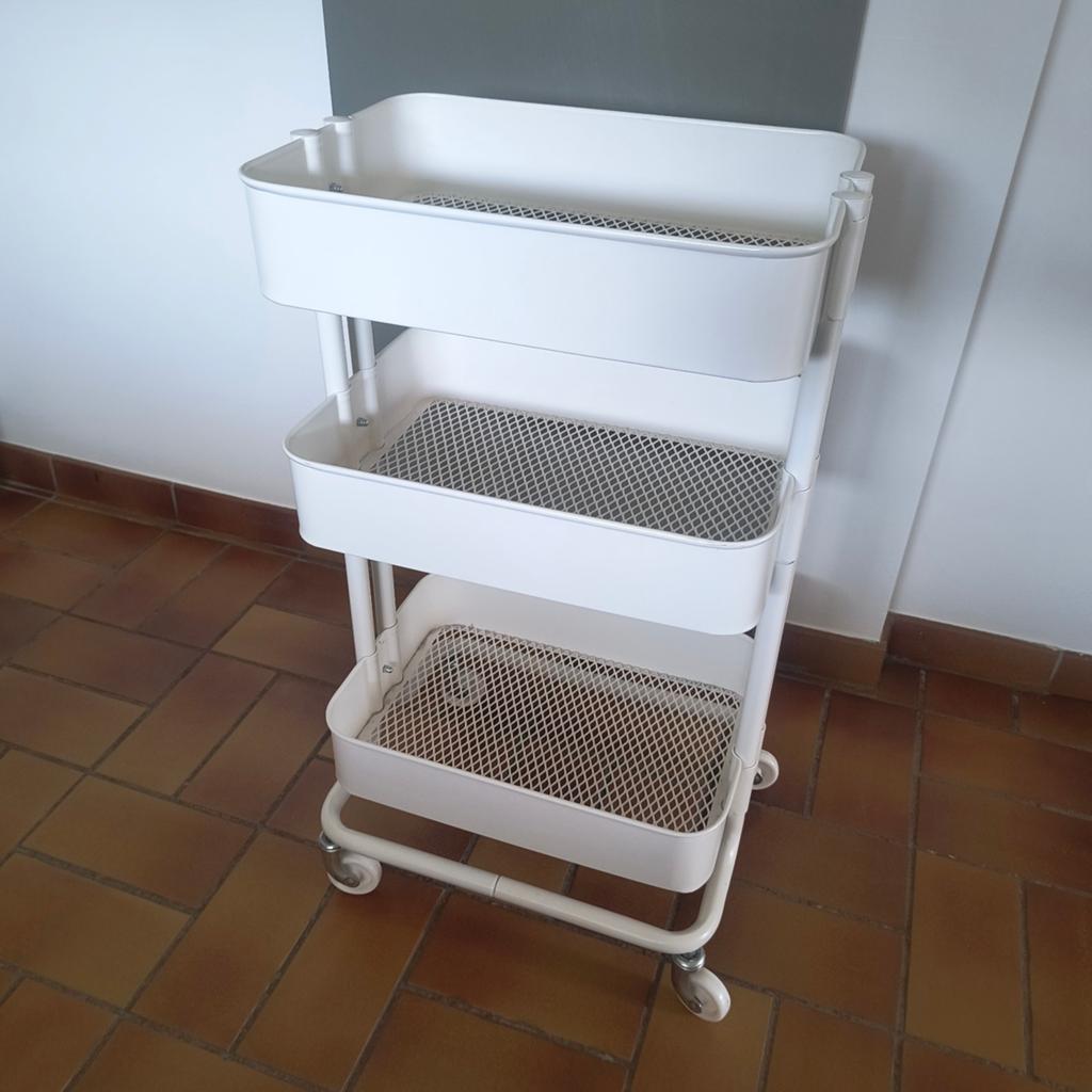 Raskog ikea roltafel, Ophalen